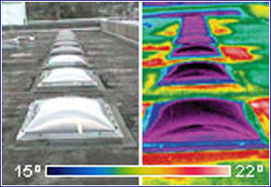 R Adams Roofing analyzes the roof to determine areas for roofing or waterproofing repair.